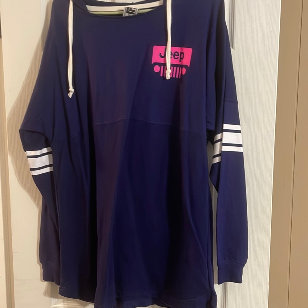 Jeep hoodie dark blue